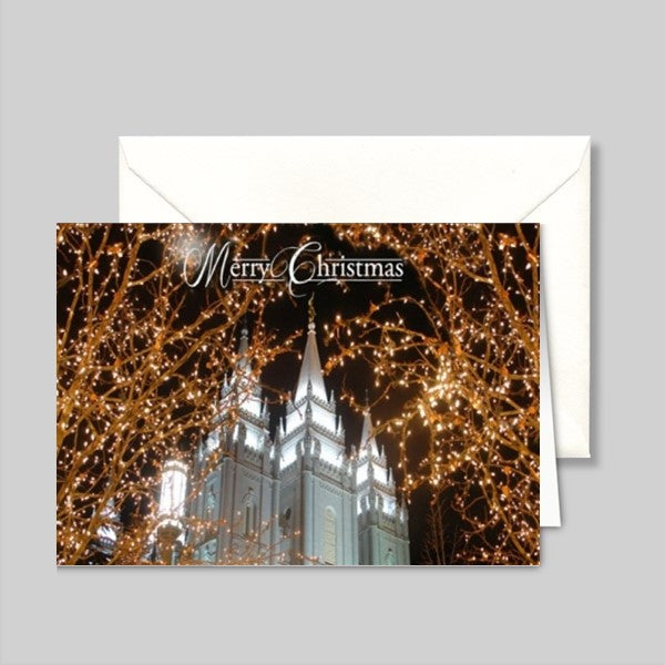 1506 - Golden Lights on Temple Square